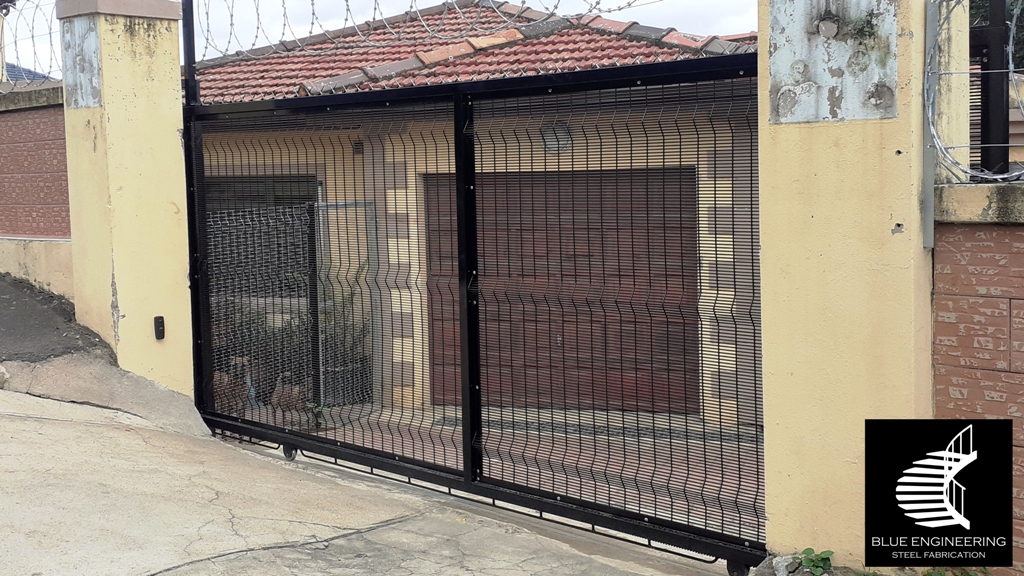 Clear View Sliding Gates. Driveway Gates, Gauteng, Johannesburg, Pretoria, KwaZulu Natal, Durban, South Africa